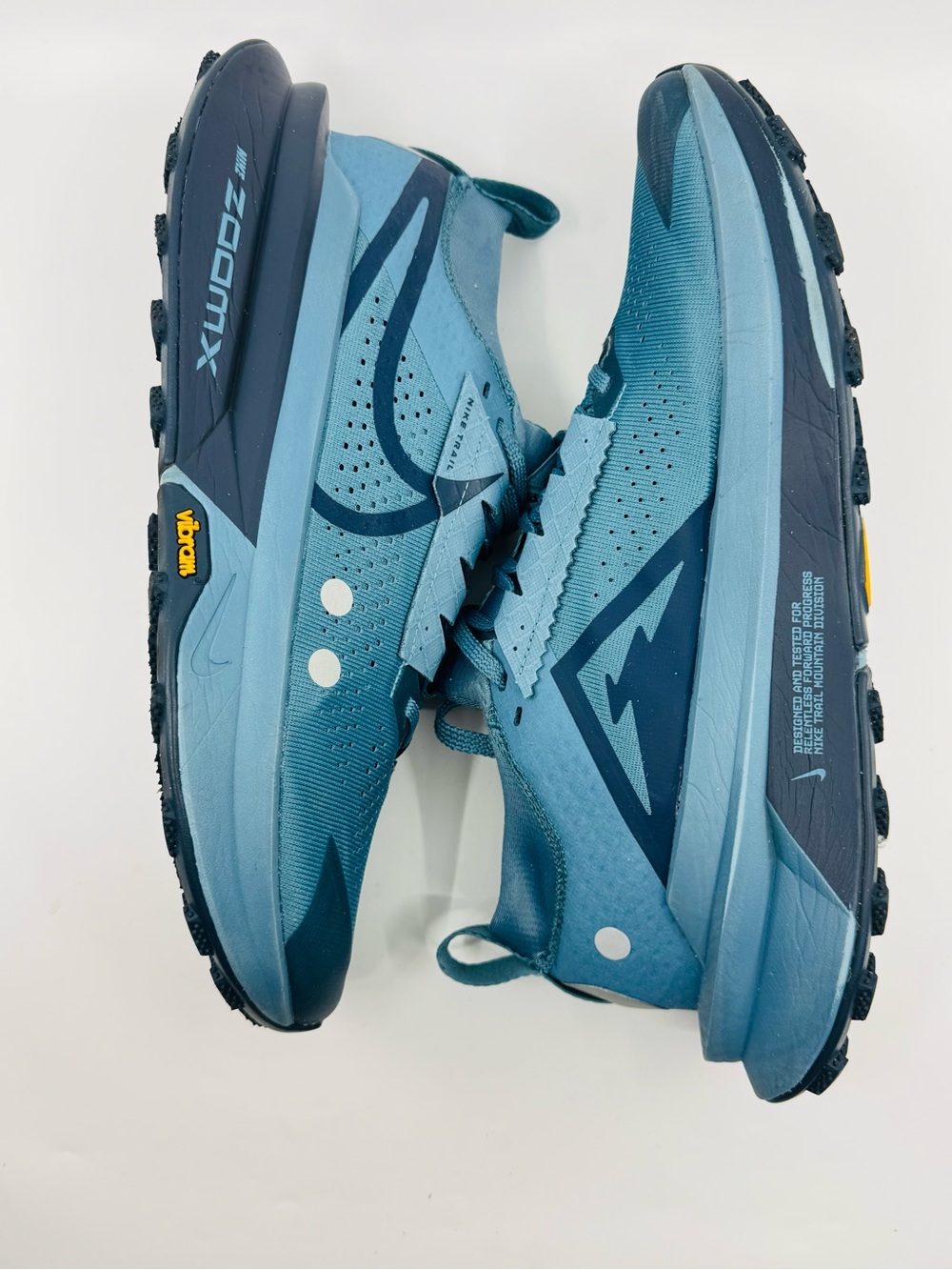Nike ZoomX Zegama Trail 2 'Smokey Blue Armory Navy' FD5190 SZ 10 - Picture 9 of 11